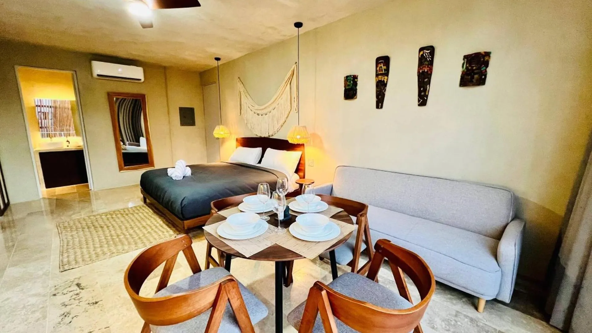 416 Seremonia Selva Private Pool & Grill 2 Bedroom Apartment Tulum